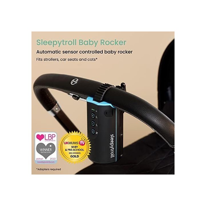 Sleepytroll Baby Rocker Mecedor automático de carrito