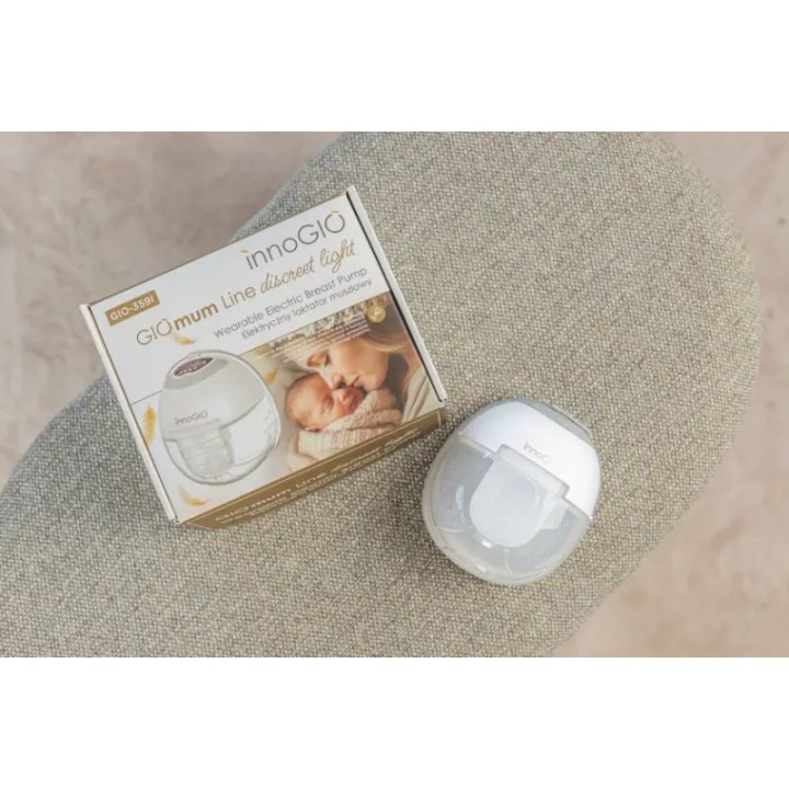 Extractor Eléctrico Portátil GIOmum Line Discreet Light de InnoGIO