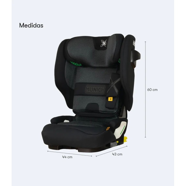 Mun62 Silla coche 100 a 150 cm de Munich