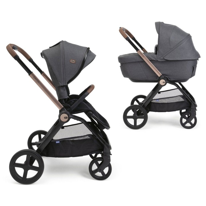 Duo Mysa de Chicco | Cochecito premium con capazo Gran Comfort