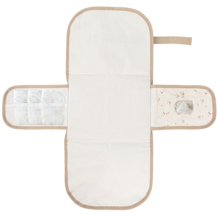 Cambiador bebé 52x32 cm Monet (blanco/rosa) de Bimbidreams