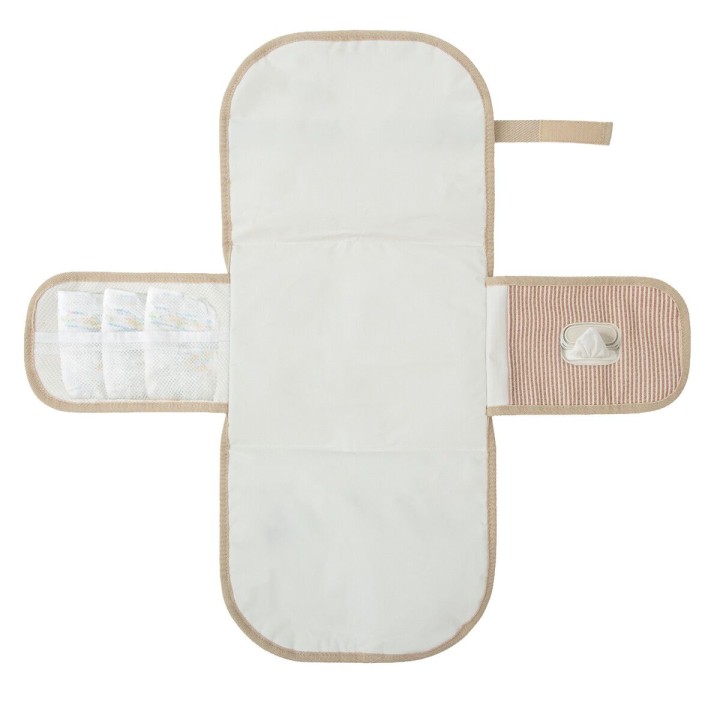 Cambiador bebé 52x32 cm Veneto (blanco/terracota) de Bimbidreams