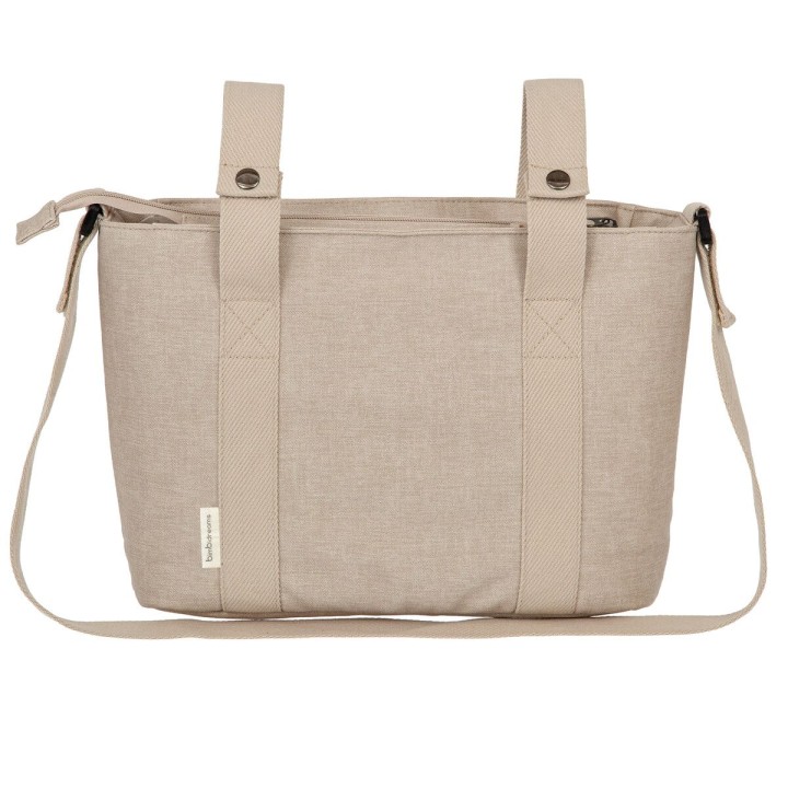 Bolso pañalera crossbody Florencia (lino) de Bimbidreams