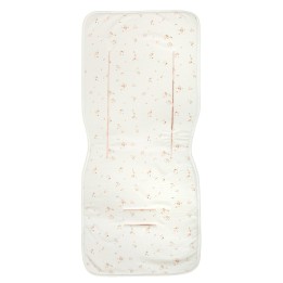 Colchoneta silla de paseo Monet (blanco/rosa) de Bimbidreams