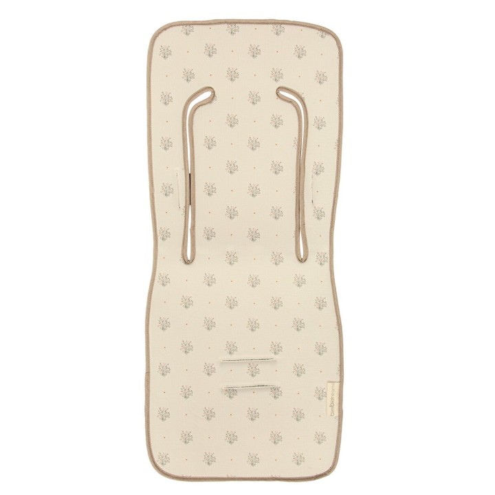 Colchoneta silla de paseo Cornelia (blanco/verde) de Bimbidreams