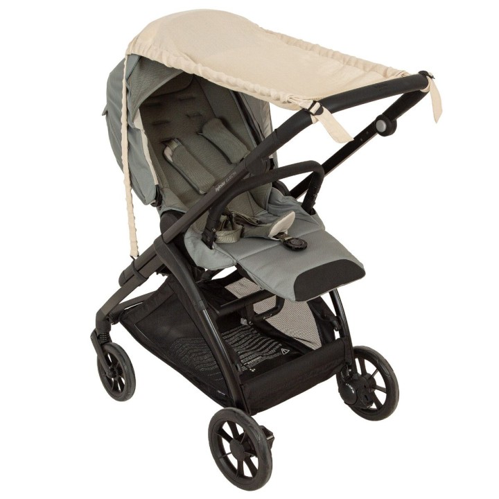 Toldo protector solar para carrito 45x80 Liso (lino) de Bimbidreams