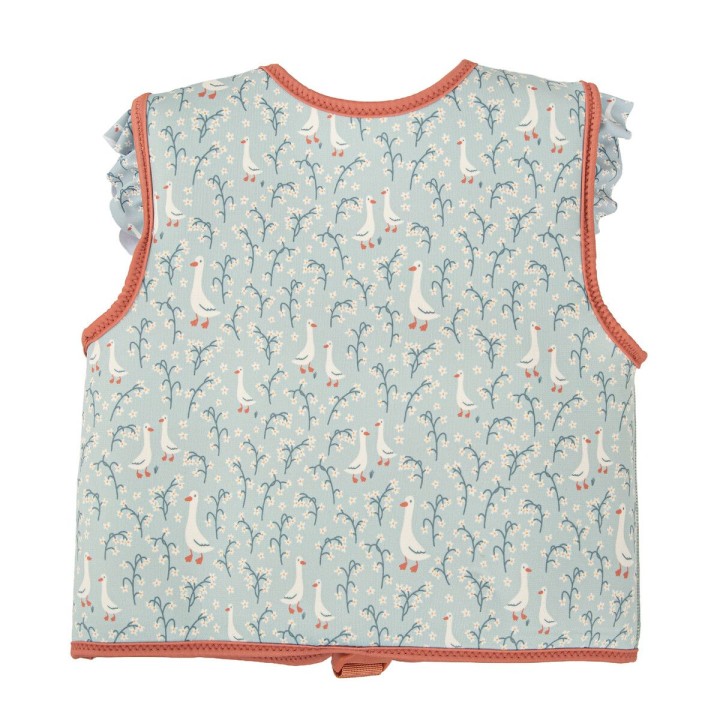 Chaleco flotador bebé 1-3 años Guss (blanco/verde) de Bimbidreams