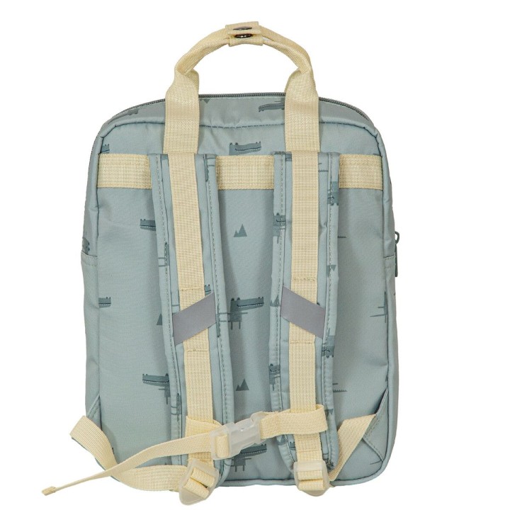 Mochila mini 20x29x13 cm Coco (verde) de Bimbidreams