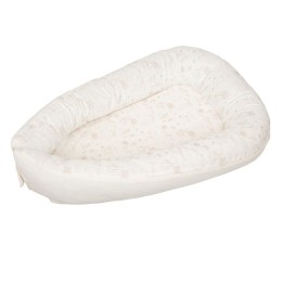 Cuna nido reductor Noé (blanco/lino) de Bimbidreams
