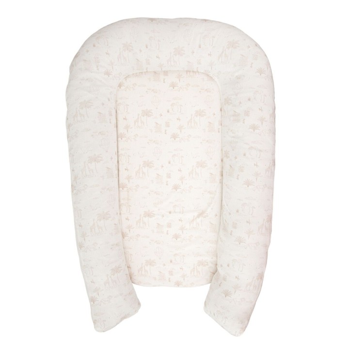 Cuna nido reductor Noé (blanco/lino) de Bimbidreams