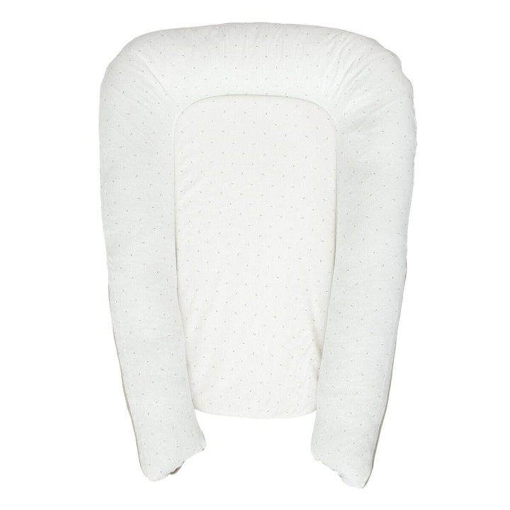 Cuna nido reductor Cornelia (blanco/verde) de Bimbidreams