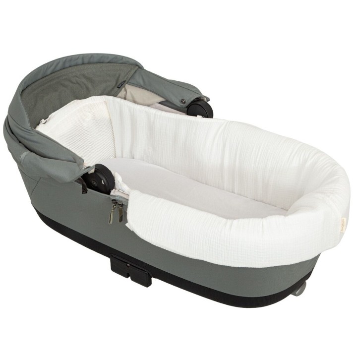 Interior de capazo para carrito Matalasé (blanco) de Bimbidreams