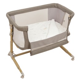 Minicuna colecho metálica con bajera y funda nórdica Blue Sky (color) 