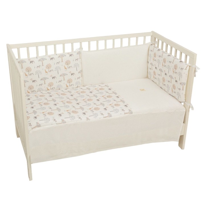 Edredón con protector cuna 60x120 Tanzania (multicolor) de Bimbidreams