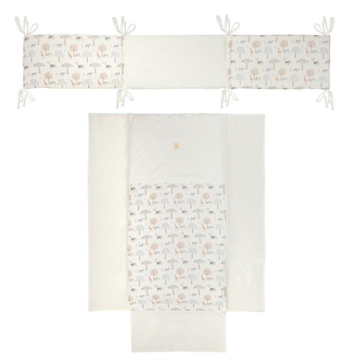 Edredón con protector cuna 60x120 Tanzania (multicolor) de Bimbidreams