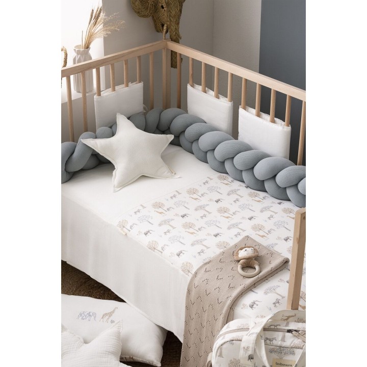 Edredón con protector cuna 60x120 Tanzania (multicolor) de Bimbidreams