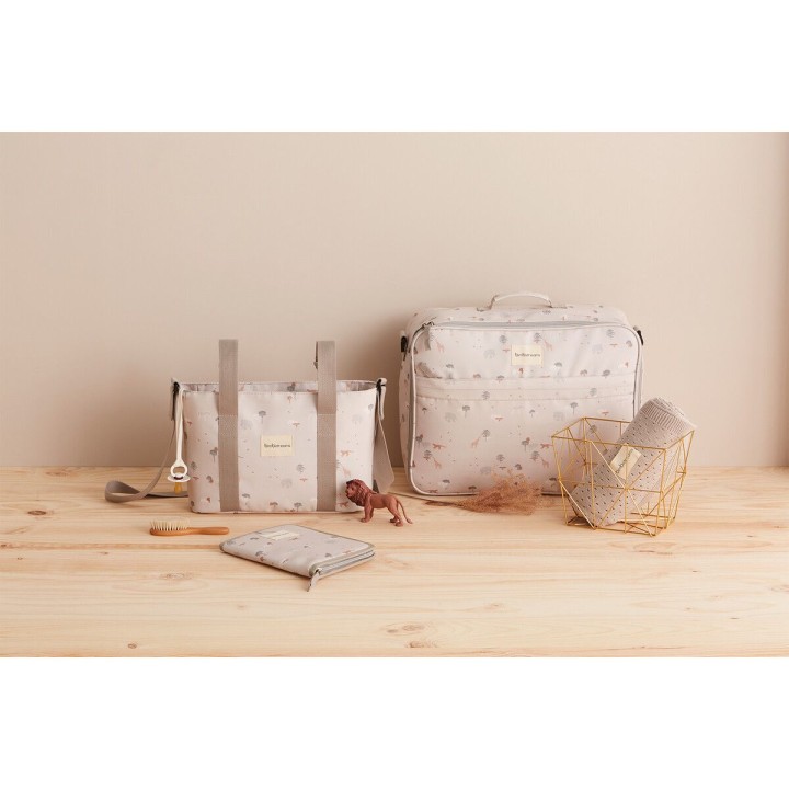 Portadocumentos bebé Nairobi (lino) de Bimbidreams