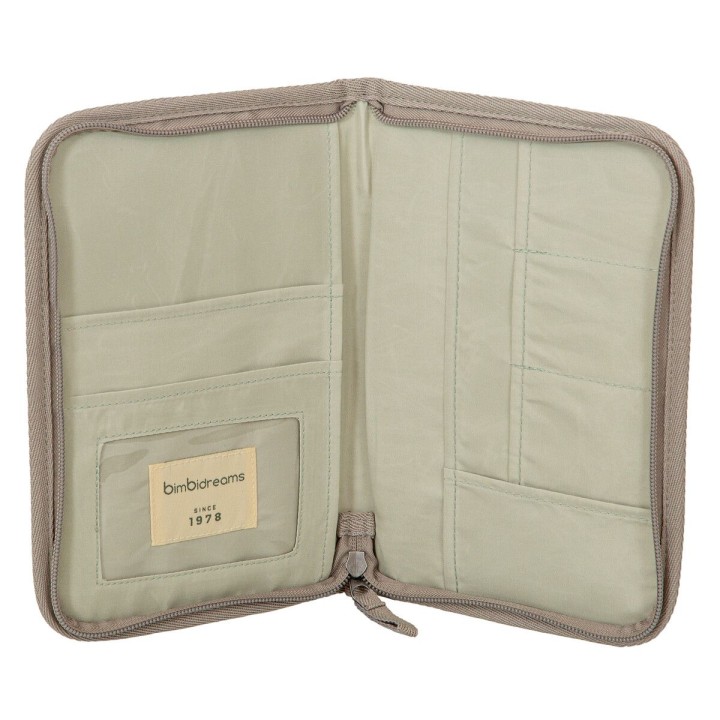 Portadocumentos bebé Isolda (verde) de Bimbidreams