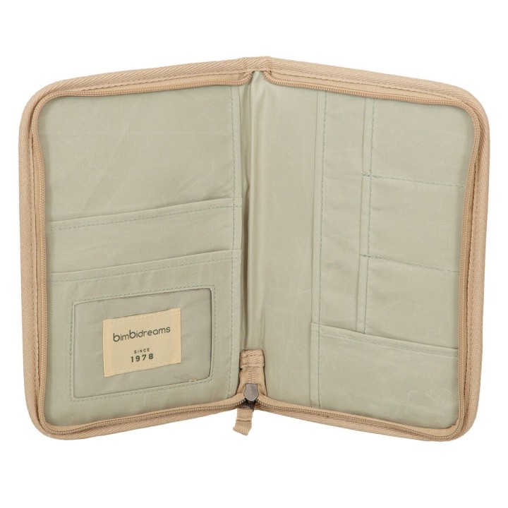 Portadocumentos bebé Cornelia (blanco/verde) de Bimbidreams