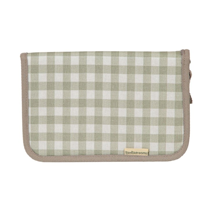 Portadocumentos bebé Vichi (blanco/verde) de Bimbidreams