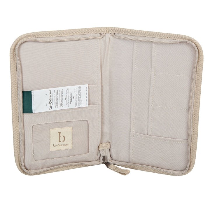 Portadocumentos bebé Veneto (blanco/lino) de Bimbidreams