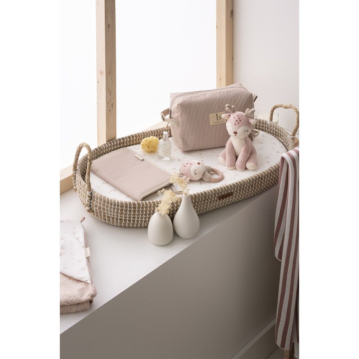 Portadocumentos bebé Veneto (blanco/terracota) de Bimbidreams