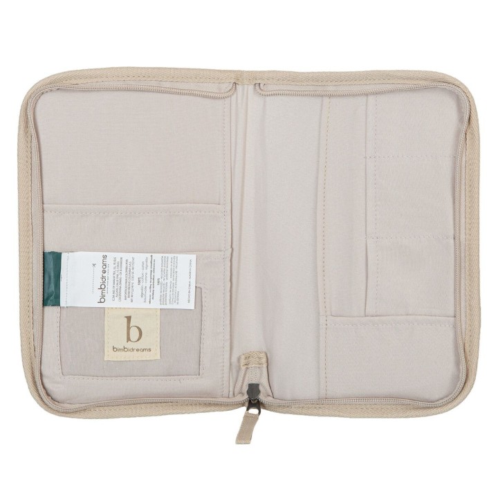 Portadocumentos bebé Monet (blanco/rosa) de Bimbidreams