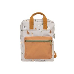 Mochila mini 20x29x13 cm Animalia (lino) de Bimbidreams