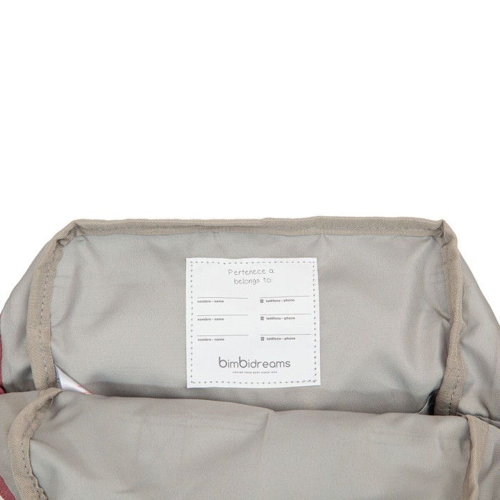 Mochila mini 20x29x13 cm Rabbits (color) de Bimbidreams