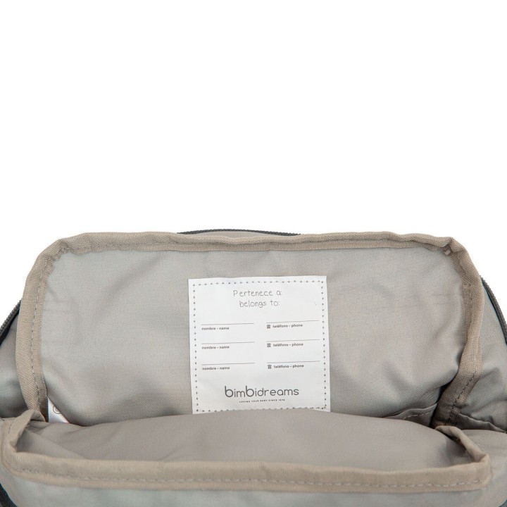 Mochila mini 20x29x13 cm Trex (azul) de Bimbidreams