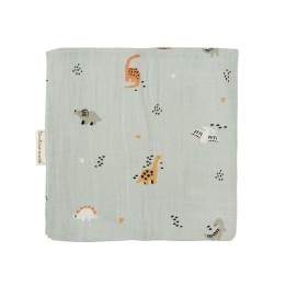 Muselina de bambú 120x120 cm Bronto (gris) de Bimbidreams