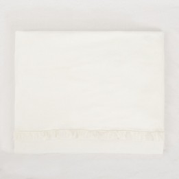 Tríptico de punto cuna mini 50x80 Cloud (blanco) de Bimbidreams