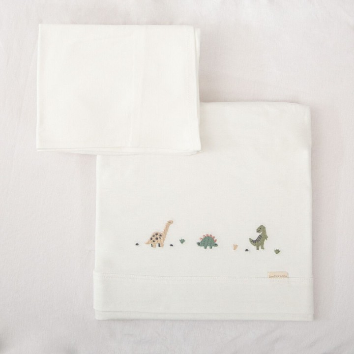 Tríptico de punto cuna 60x120 Chic (color) de Bimbidreams