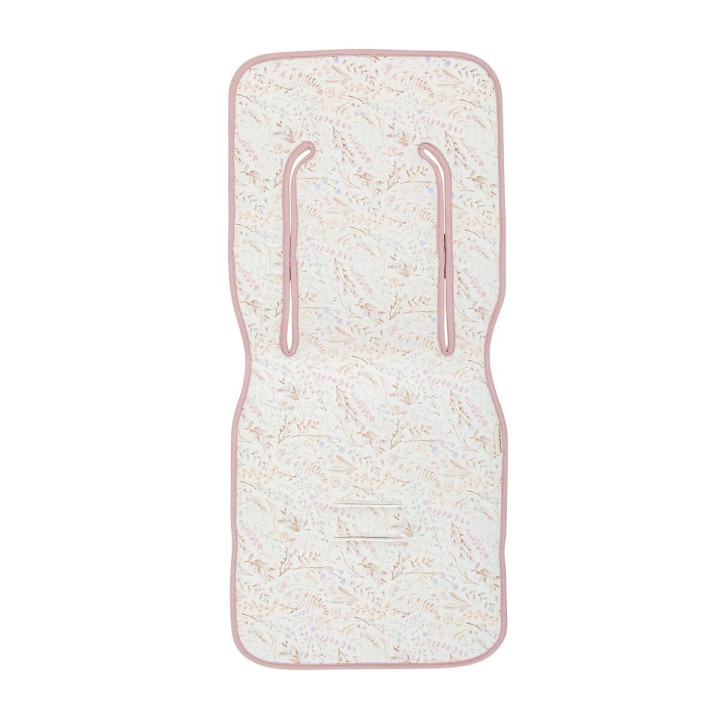 Colchoneta silla de paseo Niza (blanco/lila) de Bimbidreams