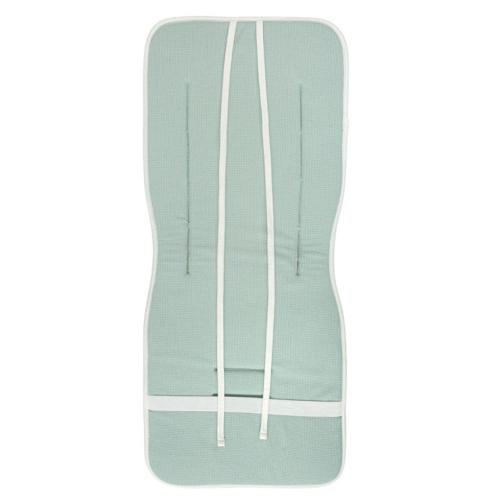 Colchoneta silla de paseo Blue Sky (blanco/verde) de Bimbidreams