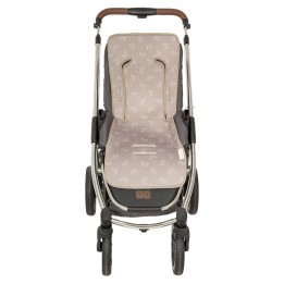 Colchoneta silla de paseo Stars (lino) de Bimbidreams