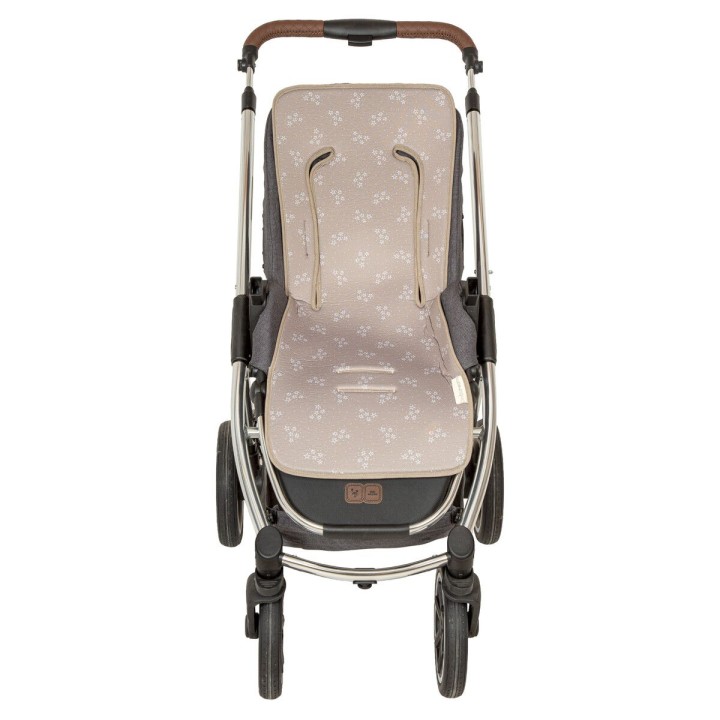 Colchoneta silla de paseo Stars (lino) de Bimbidreams