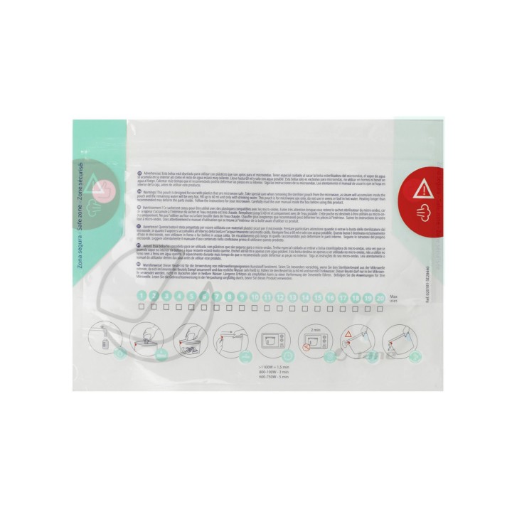 Bolsas esterilizadoras Jané 5 uds microondas | PequeMonster