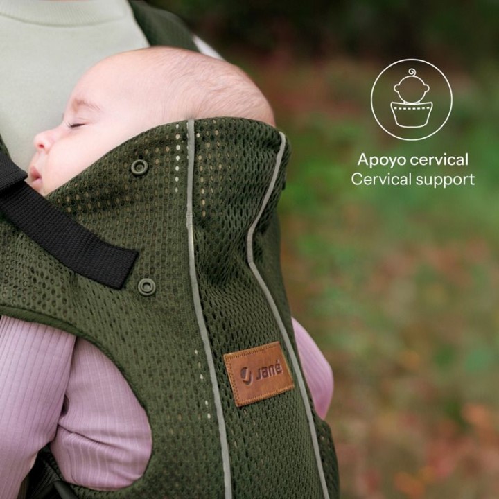 Mochila portabebé Dual Air Jané ergonómica 3 posiciones +0m transpirable | PequeMonster