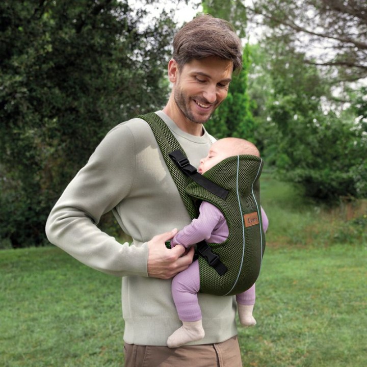 Mochila portabebé Dual Air Jané ergonómica 3 posiciones +0m transpirable | PequeMonster