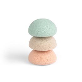 Set 3 esponjas Konjac naturales Jané 0+m biodegradables | PequeMonster