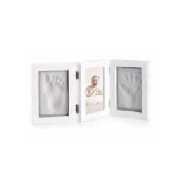 Marco fotos con dos huellas Jané pasta modelar | PequeMonster