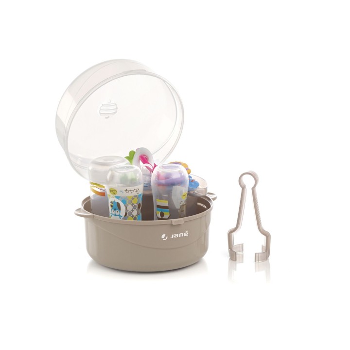 Esterilizador microondas Jané Roar 6 biberones 4 min BPA Free | PequeMonster