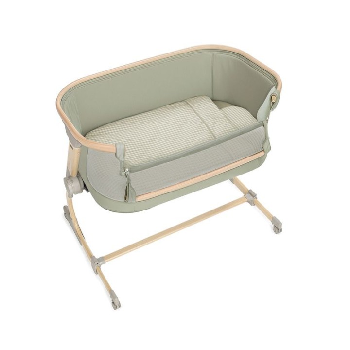 Cuna colecho Baby Side Jané - 6 alturas, colchón y textil incluido