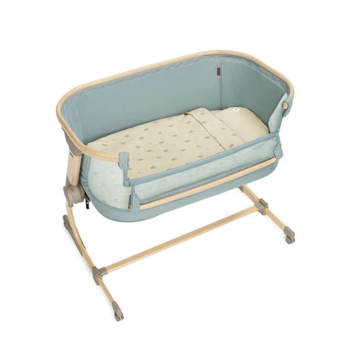 Cuna colecho Baby Side Jané - 6 alturas, colchón y textil incluido