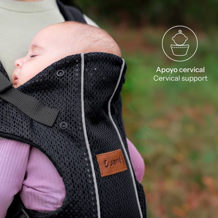 Mochila portabebé Dual Air Jané ergonómica 3 posiciones +0m transpirable | PequeMonster