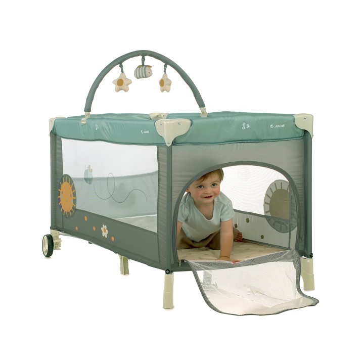 Cuna de viaje One Level Toys de Jané en color Botanic